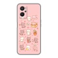 Дизайнерский силиконовый с усиленными углами чехол для OPPO A96 Hello Kitty Хелоу Кити