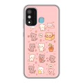 Дизайнерский силиконовый чехол для Itel A27 Hello Kitty Хелоу Кити