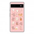 Дизайнерский силиконовый чехол для Google Pixel 6a Hello Kitty Хелоу Кити