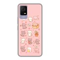 Дизайнерский силиконовый чехол для TCL 405 Hello Kitty Хелоу Кити