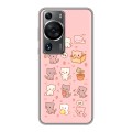 Дизайнерский силиконовый чехол для Huawei P60 Hello Kitty Хелоу Кити