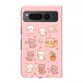 Дизайнерский пластиковый чехол для Google Pixel Fold Hello Kitty Хелоу Кити