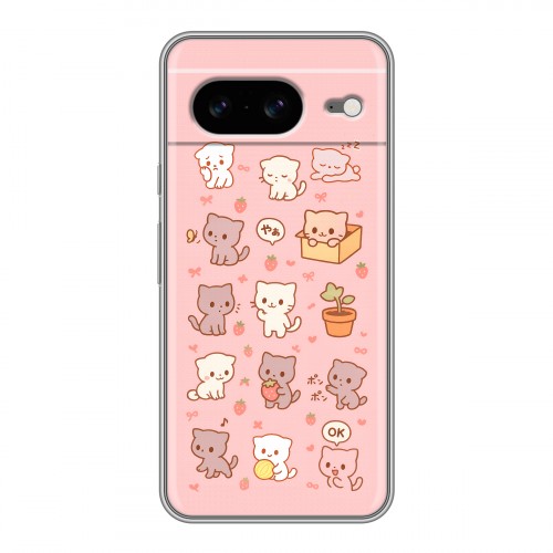 Дизайнерский силиконовый чехол для Google Pixel 8 Hello Kitty Хелоу Кити