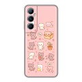Дизайнерский силиконовый чехол для Realme C65 Hello Kitty Хелоу Кити