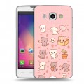 Дизайнерский пластиковый чехол для LG L60 Hello Kitty Хелоу Кити
