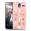 Дизайнерский силиконовый чехол для Lenovo S580 Ideaphone Hello Kitty Хелоу Кити