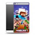 Дизайнерский пластиковый чехол для Lenovo Phab Plus Майнкрафт Minecraft