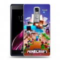 Дизайнерский пластиковый чехол для LG Class Майнкрафт Minecraft