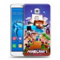 Дизайнерский пластиковый чехол для Huawei Nova Plus Майнкрафт Minecraft
