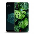 Дизайнерский силиконовый чехол для Xiaomi Mi A2 Листья