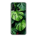 Дизайнерский силиконовый чехол для Huawei P30 Lite Листья
