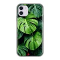 Дизайнерский силиконовый чехол для Iphone 11 Листья