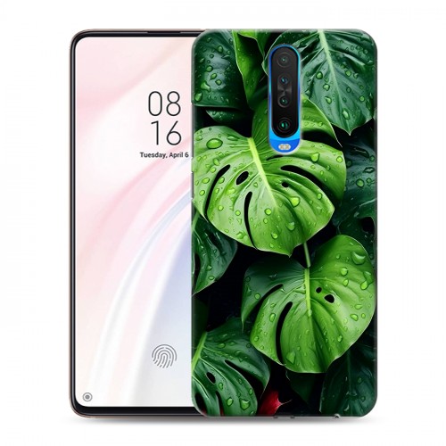 Дизайнерский пластиковый чехол для Xiaomi RedMi K30 Листья