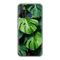 Дизайнерский силиконовый чехол для Tecno Camon 15 Листья