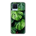 Дизайнерский силиконовый чехол для Realme 8 Листья