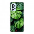 Дизайнерский силиконовый чехол для Samsung Galaxy A23 Листья