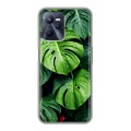 Дизайнерский силиконовый чехол для Realme C35 Листья