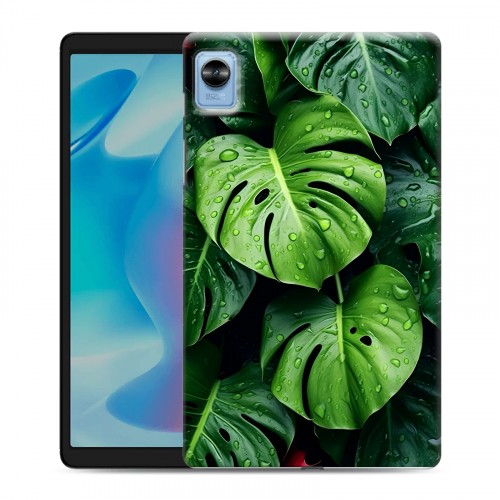 Дизайнерский силиконовый чехол для Realme Pad Mini Листья