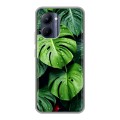 Дизайнерский силиконовый чехол для Realme C33 Листья