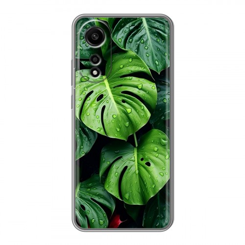 Дизайнерский силиконовый чехол для OPPO A78 4G Листья