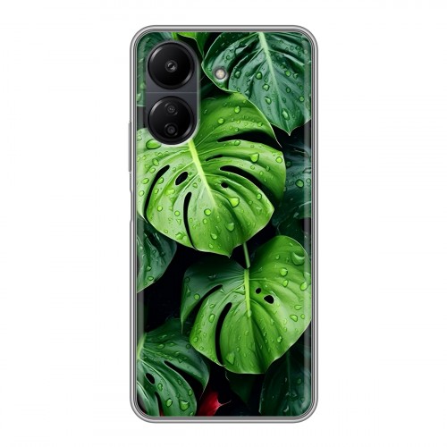 Дизайнерский силиконовый чехол для Xiaomi Poco C65 Листья