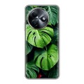 Дизайнерский силиконовый чехол для Itel S24 Листья