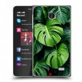 Дизайнерский пластиковый чехол для Nokia X Листья