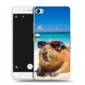Дизайнерский пластиковый чехол для Lenovo S90 Капибара