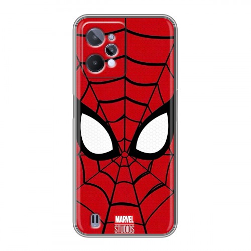 Дизайнерский силиконовый чехол для Realme C31 человек паук spiderman