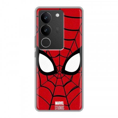 Дизайнерский силиконовый с усиленными углами чехол для Vivo V29 человек паук spiderman