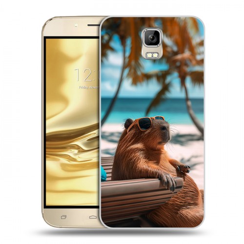 Дизайнерский пластиковый чехол для Umi Rome Капибара