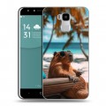 Дизайнерский пластиковый чехол для Doogee Y6 Капибара