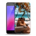 Дизайнерский пластиковый чехол для Meizu M6 Капибара