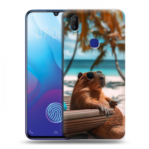 Дизайнерский пластиковый чехол для Vivo V11i Капибара