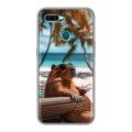 Дизайнерский силиконовый чехол для OPPO AX7 Капибара