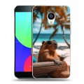 Дизайнерский пластиковый чехол для Meizu MX4 Капибара