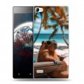 Дизайнерский пластиковый чехол для Lenovo Vibe X2 Капибара