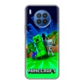 Дизайнерский силиконовый чехол для Huawei Nova 8i Майнкрафт