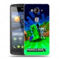 Дизайнерский пластиковый чехол для Acer Liquid E3 Майнкрафт