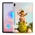 Дизайнерский силиконовый чехол для Samsung Galaxy Tab S6 Шрек Shrek