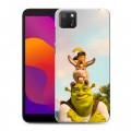 Дизайнерский силиконовый чехол для Huawei Honor 9S Шрек Shrek
