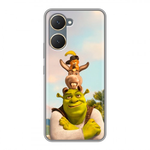 Дизайнерский силиконовый чехол для Vivo Y03 Шрек Shrek