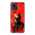 Дизайнерский силиконовый чехол для Realme C30 человек паук spiderman