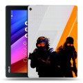 Дизайнерский силиконовый чехол для ASUS ZenPad 10 Контер страйк Counter strike