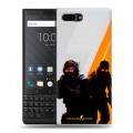 Дизайнерский пластиковый чехол для BlackBerry KEY2 Контер страйк Counter strike