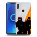 Дизайнерский силиконовый чехол для Alcatel 5V Контер страйк Counter strike