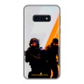 Дизайнерский силиконовый чехол для Samsung Galaxy S10e Контер страйк Counter strike