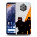 Дизайнерский пластиковый чехол для Nokia 9 PureView Контер страйк Counter strike
