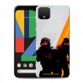 Дизайнерский пластиковый чехол для Google Pixel 4 Контер страйк Counter strike