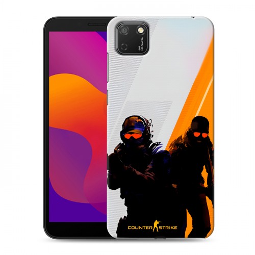 Дизайнерский силиконовый чехол для Huawei Honor 9S Контер страйк Counter strike